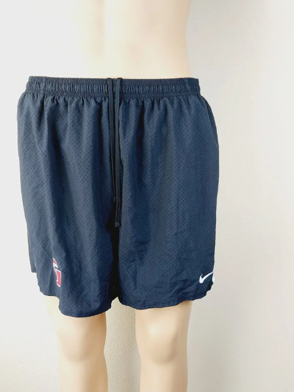 Nike Men's Black Dri-FIT Drawstring Mesh Running Basketball Shorts Size XXL - Picture 2 of 10